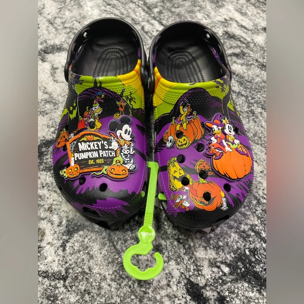 Disney Halloween Crocs WDW PARKS - Picture 1 of 10